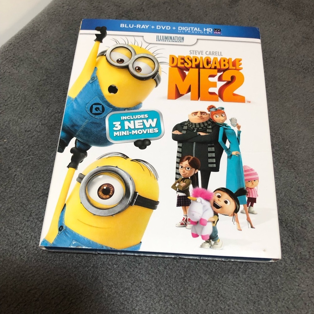 Despicable Me 2 Blu-Ray + DVD + Digital